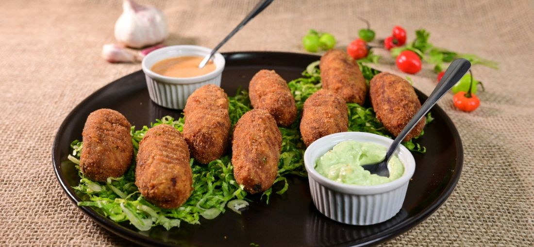 Croquete de carne-seca Gato guerreiro Crédito Elton Rodrigues