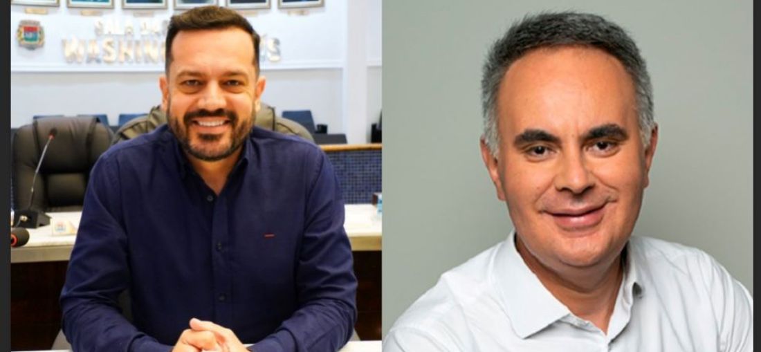 Foto (divulgação): Vereador Pastor Júlio Zanini (esquerda) e Rodrigo Spada