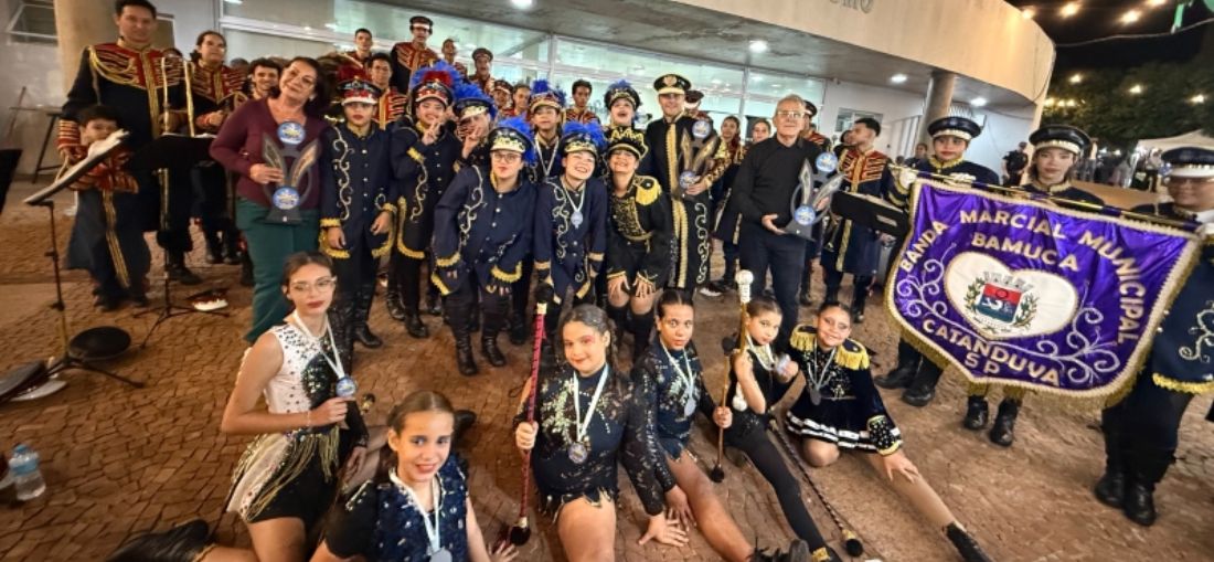 BAMUCA fica entre as melhores na 3ª Copa América de bandas e fanfarras