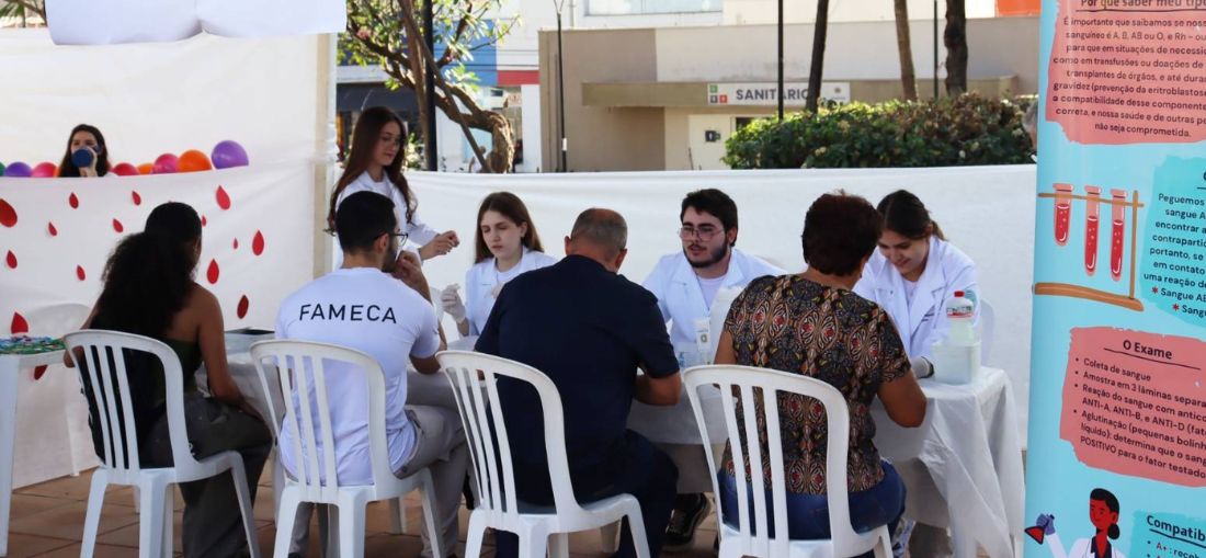ELEC 2026 da Medicina UNIFIPA/FAMECA oferece atividades gratuitas de saúde em Catanduva