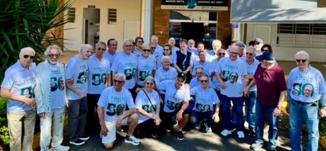 Foto: Divulgação FPA - II Turma da FAMECA celebra 50 anos de formatura com reencontro em Catanduva