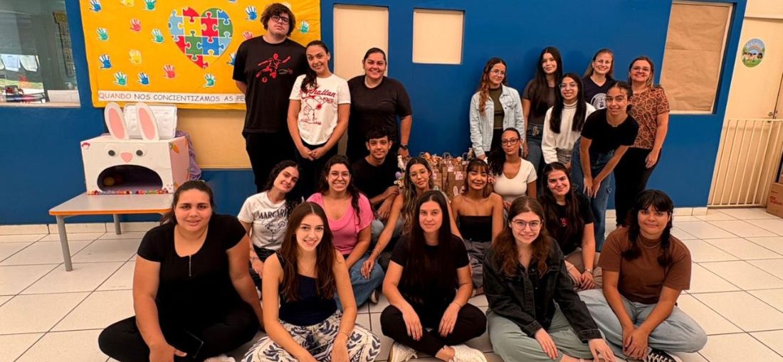 Pedagogia UNIFIPA desenvolve atividades práticas com crianças da educação infantil