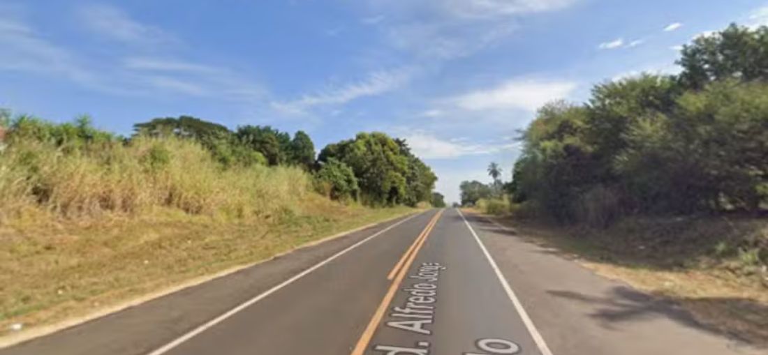 Rodovia Alfredo Jorge Abdo em Catanduva (SP) — Foto: Google Street View 
