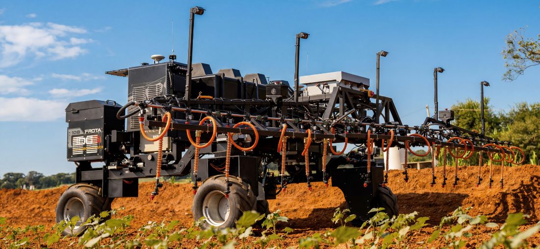 Solinftec apresenta nova geração de robôs agrícolas durante a Agrishow