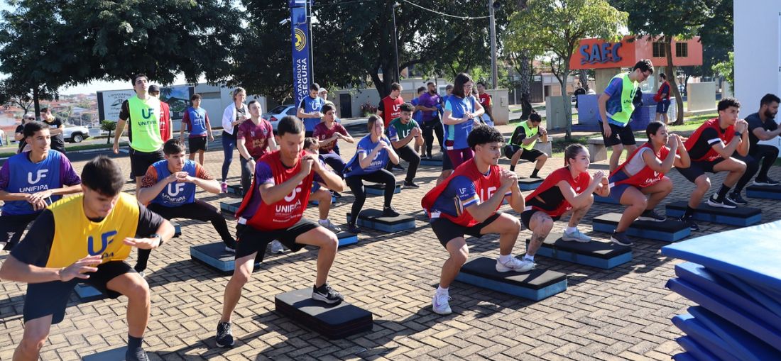 Unifipa promoveu manhã de prevenção, esporte e integração com a comunidade