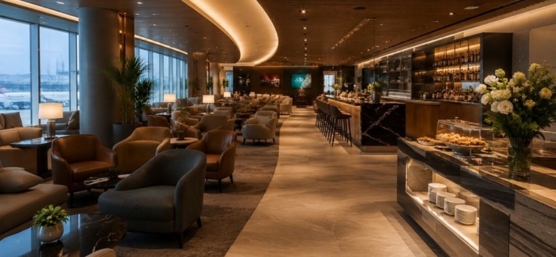 Foto ilustrativa sala VIP LoungeKey