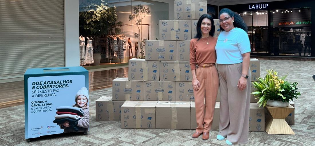 Campanha faz parte do projeto Multiplique o Bem, promovido pela Multiplan em empreendimentos de todo o país | Créditos: Divulgação/RibeirãoShopping