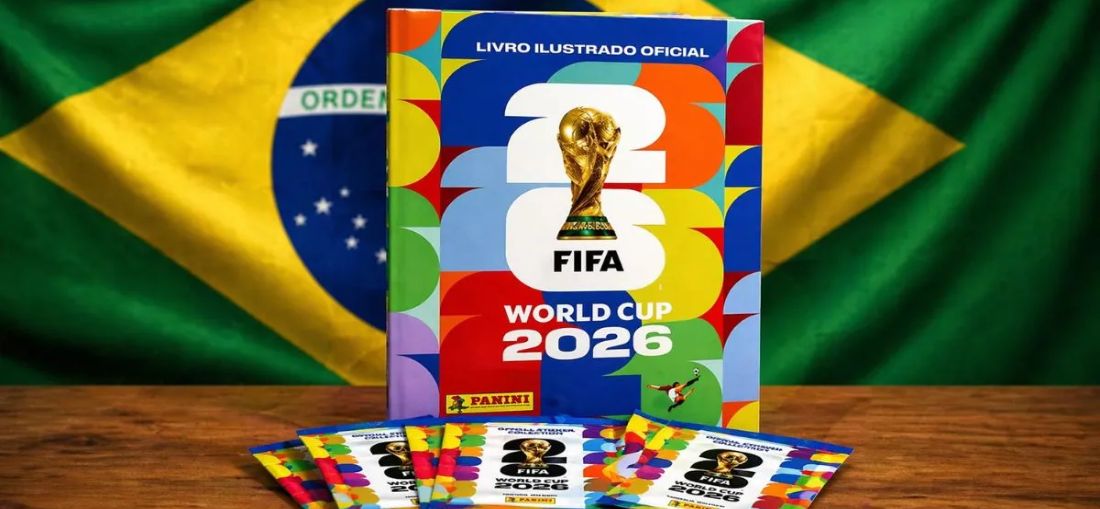 Álbuns e figurinhas da Copa do Mundo 2026 serão vendidas na Rede Lotérica da CAIXA