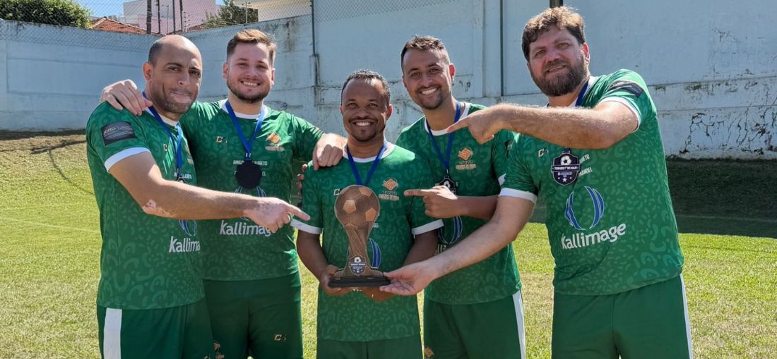 Câmara conquista terceiro lugar no Torneio 1° de Maio; vereadores Gordo, Pastor Júlio, Bellê e Manoel Gol de Ouro também jogaram