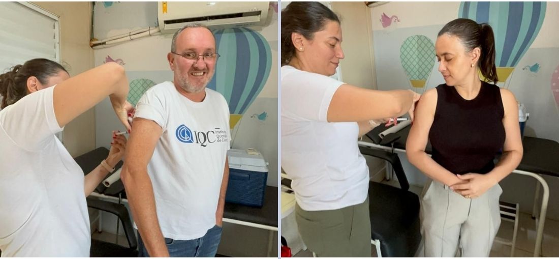 Pesquisadores da FAMERP que participaram de estudo da vacina contra a dengue são imunizados nesta sexta-feira