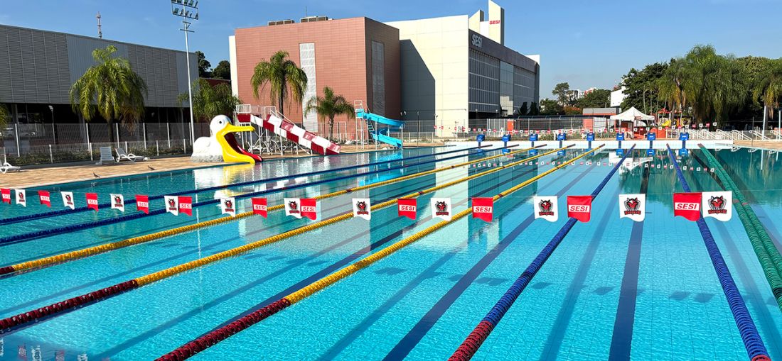 SESI Rio Preto recebe alguns dos maiores nadadores do SESI-SP durante o Carnaval