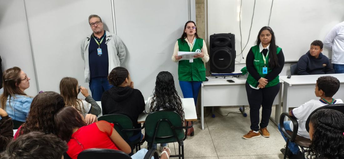 Em Itajobi, Projeto da Energisa leva orientações de segurança à Escola Maria Apparecida Nelli