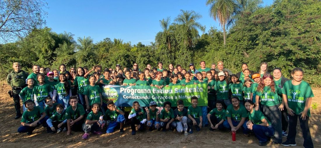 Plantio de árvores marca a Semana do Meio Ambiente na Usina Estiva