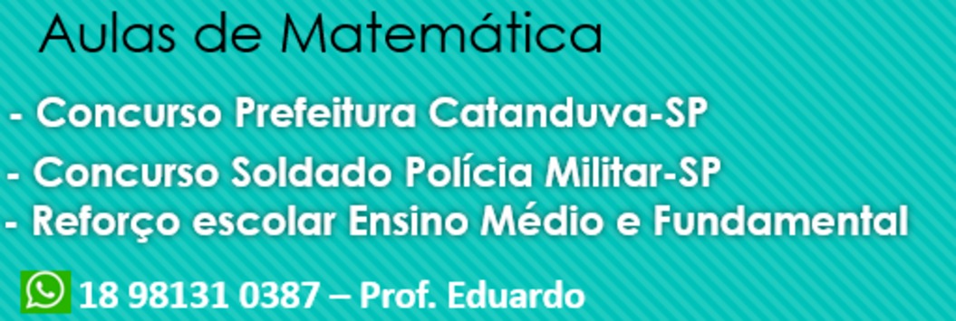Aulas de Matemática que fazem a diferença