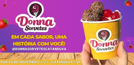 Em cada sabor, uma história com você!