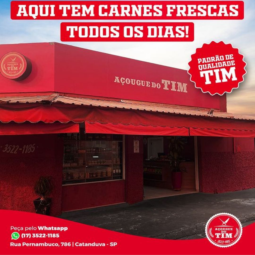 Carne de qualidade, com a procedência que você conhece!