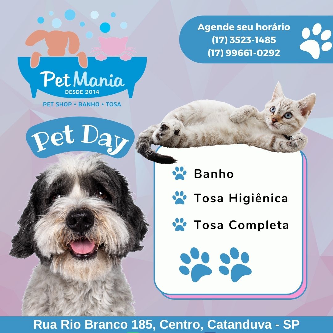 Pet Mania - Banho e Tosa